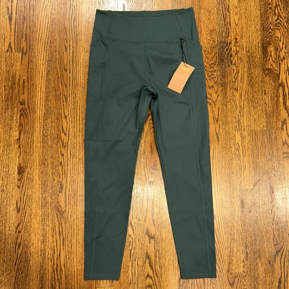 GIRLFRIEND COLLECTIVE Compression Athletic Leggings Moss Green Sz XXL NWT - Picture 2 of 10